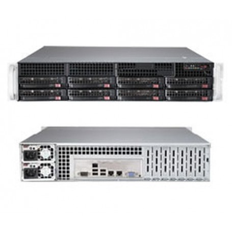 Supermicro SuperServer 6028R-TRT Intel® C612 LGA 2011 (Socket R) Armadio (2U) Nero (SYS-6028R-TRT)