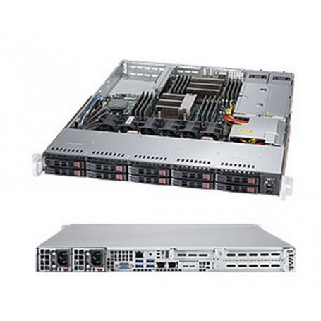 Supermicro SuperServer 1028R-WC1R LGA 2011-v3 Rack (1U) Nero (SYS-1028R-WC1R)