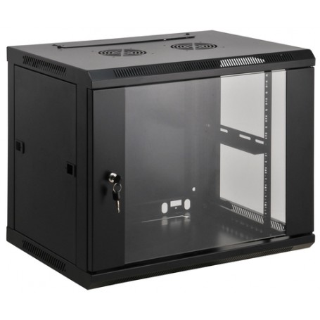 Intellinet 711753 rack 6U Da parete Nero (711753)