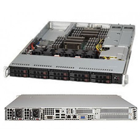 Supermicro 116AC2-R706WB Supporto Nero 750 W (CSE-116AC2-R706WB)