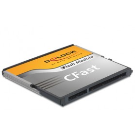 DeLOCK 128GB CFast 2.0 memoria flash MLC (54652)