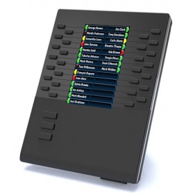 Mitel 80C00007AAA-A modulo add-on IP Nero 28 pulsanti (80C00007AAA-A)