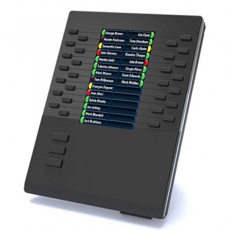 Mitel 80C00007AAA-A modulo add-on IP Nero 28 pulsanti (80C00007AAA-A)