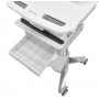 Ergotron StyleView Alluminio, Grigio, Bianco Computer portatile Carrello multimediale (SV43-1120-0)