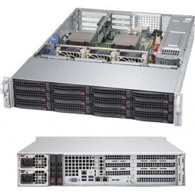 Supermicro CSE-826BAC4-R920WB computer case Supporto Nero 920 W (CSE-826BAC4-R920WB)