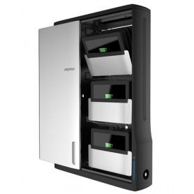 Ergotron Zip12 A muro Nero, Metallico (DM12-1006-2)