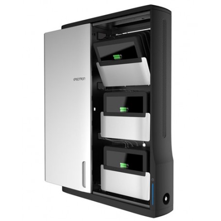 Ergotron Zip12 A muro Nero, Metallico (DM12-1006-2)