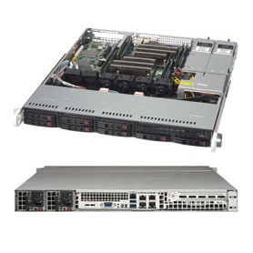 Supermicro CSE-113MFAC2-R606CB computer case Supporto Nero 600 W (CSE-113MFAC2-R606CB)