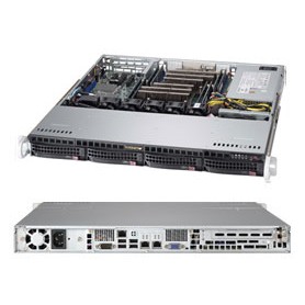 Supermicro CSE-813MFTQC-505CB computer case Supporto Nero 500 W (CSE-813MFTQC-505CB)
