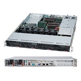 Supermicro CSE-815TQC-R706WB computer case Supporto Nero 750 W (CSE-815TQC-R706WB)