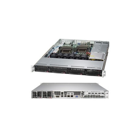 Supermicro SuperChassis 815TQC-R504WB Supporto Nero 500 W (CSE-815TQC-R504WB)