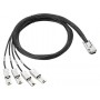 Hewlett Packard Enterprise Mini-SAS HD / Dual 2-lane Mini-SAS HD FO 2m (K2R00A)