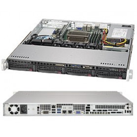 Supermicro 5019S-M Intel® C236 LGA 1151 (Presa H4) Rack (1U) Nero (SYS-5019S-M)