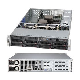 Supermicro SuperChassis 825TQC-R740WB Supporto Nero 740 W (CSE-825TQC-R740WB)