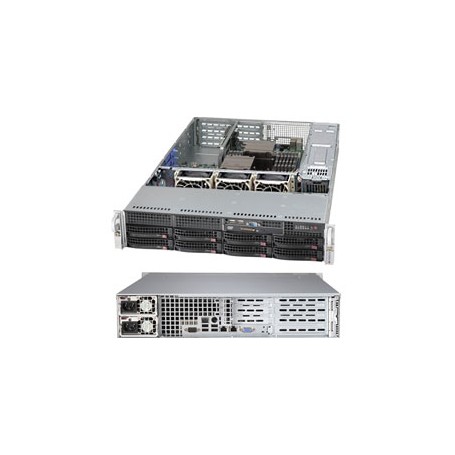 Supermicro SuperChassis 825TQC-R740WB Supporto Nero 740 W (CSE-825TQC-R740WB)
