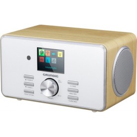 Grundig DTR 5000 X Portatile Analogico e digitale Quercia, Bianco (GIR1130)