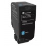 Lexmark 74C2HC0 cartuccia toner 1 pz Originale Ciano (74C2HC0)