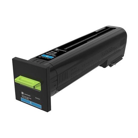 Lexmark CX825 cartuccia toner 1 pz Originale Ciano (82K0X20)