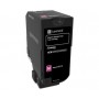 Lexmark CS720 cartuccia toner 1 pz Originale Magenta (74C0S30)