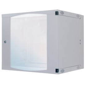Intellinet 19" Double Section Wallmount Cabinet 6U Da parete Grigio (713832)