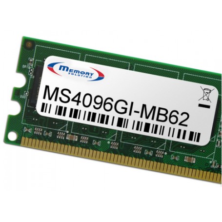 Memory Solution MS4096GI-MB62 memoria 4 GB (MS4096GI-MB62)