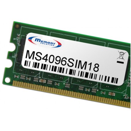Memory Solution MS4096SIM18 memoria 4 GB (MS4096SIM18)