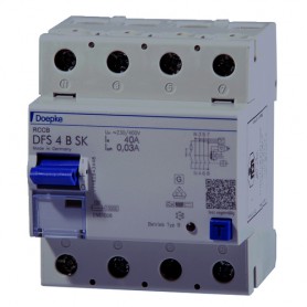Doepke 09134998 interruttore automatico Dispositivo a corrente residua B-type 4 (09134998)