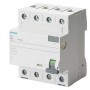 Siemens 5SV3347-6 interruttore automatico Dispositivo a corrente residua A-type 4 (5SV3347-6)