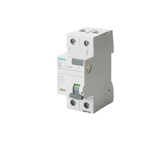 Siemens 5SV3316-6 interruttore automatico Dispositivo a corrente residua A-type 2 (5SV33166)