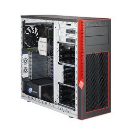 Supermicro SYS-5039AD-T barebone per PC/stazione di lavoro Midi-Tower Nero, Rosso Intel® Z170 LGA 1151 (Presa H4 (SYS-5039AD-T)