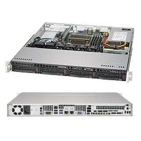 Supermicro CSE-813MFTQC-350CB computer case Supporto Nero 350 W (CSE-813MFTQC-350CB)