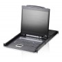 Aten CL1308N, DE switch per keyboard-video-mouse (kvm) Montaggio rack Nero (CL1308N-ATA-2XK06GG)