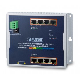 PLANET WGS-4215-8P2S switch di rete Gestito Gigabit Ethernet (10/100/1000) Supporto Power over Ethernet (PoE) Ne (WGS-4215-8P2S)