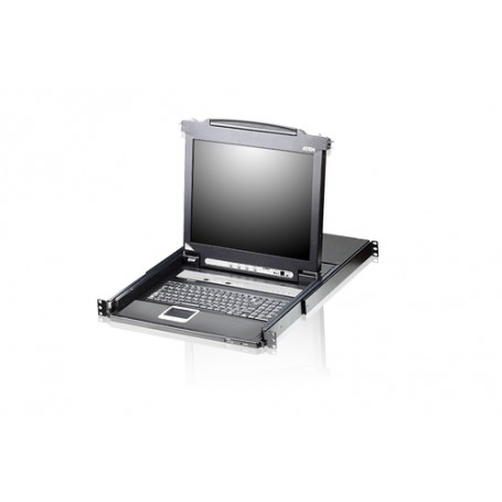 Aten CL5708M switch per keyboard-video-mouse (kvm) Montaggio rack Nero (CL5708M-ATA-2XK06GG)