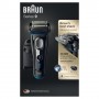 Braun Series 9 9280cc Wet&Dry Rasoio Trimmer Nero, Blu (165842)