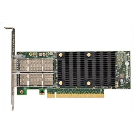 Chelsio T62100-SO-CR scheda di rete e adattatore Interno Fibra 100000 Mbit/s (T62100-SO-CR)
