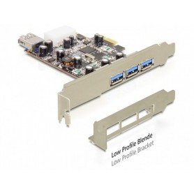 DeLOCK 89281 scheda di interfaccia e adattatore USB 3.2 Gen 1 (3.1 Gen 1) (89281)