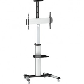 InLine 23170A supporto da tavolo per Tv a schermo piatto 177,8 cm (70") Nero, Argento (23170A)