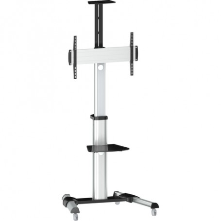 InLine 23170A supporto da tavolo per Tv a schermo piatto 177,8 cm (70") Nero, Argento (23170A)