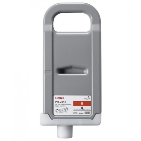 Canon PFI-701R Pigment Red Ink Cartridge cartuccia d'inchiostro 1 pz Originale Rosso (0906B005)