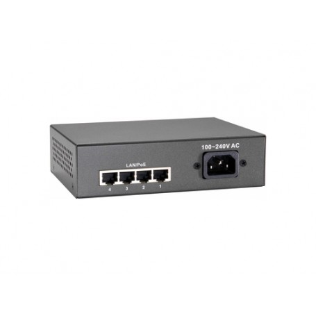 LevelOne FEP-0511W120 switch di rete Fast Ethernet (10/100) Supporto Power over Ethernet (PoE) Grigio (FEP-0511W120)