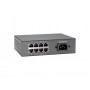 LevelOne FEP-0812W120 switch di rete Fast Ethernet (10/100) Supporto Power over Ethernet (PoE) Grigio (FEP-0812W120)