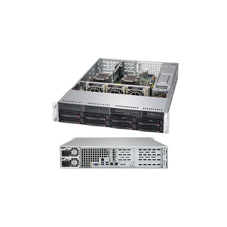 Supermicro SuperServer 6029P-WTR Intel® C621 LGA 3647 (Socket P) Armadio (2U) Nero (SYS-6029P-WTR)