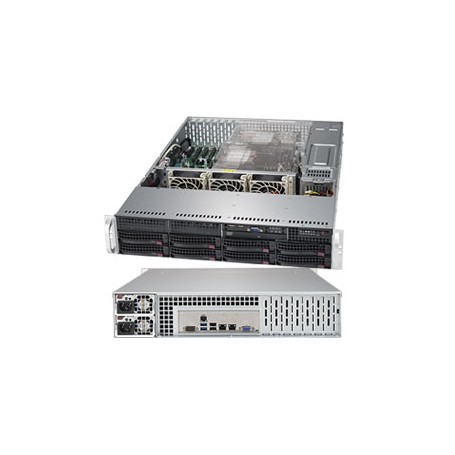 Supermicro SuperServer 6029P-TR Intel® C621 LGA 3647 (Socket P) Armadio (2U) Nero (SYS-6029P-TR)