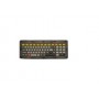 Zebra KYBD-QW-VC70F-S-1 tastiera USB QWERTY Inglese US Nero, Giallo (KYBD-QW-VC70F-S-1)