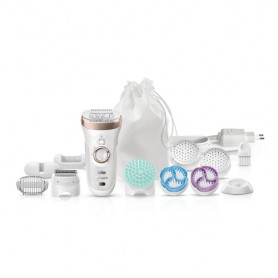 Braun Silk-épil 9 SkinSpa 9-961V 40 pinzette Bronzo, Bianco (9-961V)