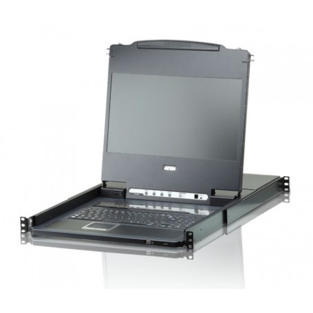 Aten CL6708MW switch per keyboard-video-mouse (kvm) Montaggio rack Nero (CL6708MW-ATA-2XK06SG)
