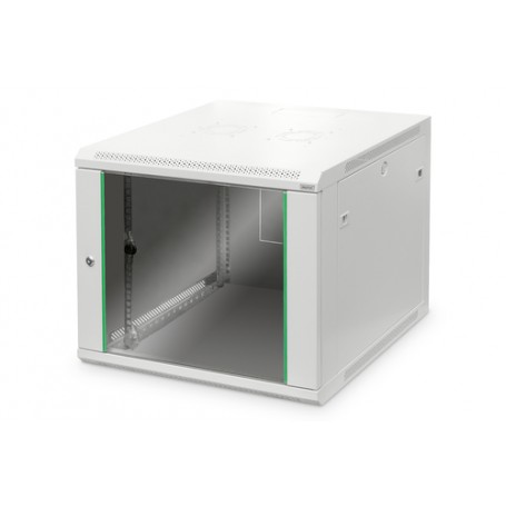 Digitus DN-19 09U-6/6-EC rack 9U Da parete Grigio (DN-19 09U-6/6-EC)