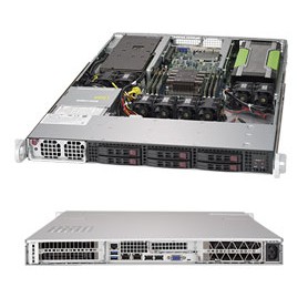 Supermicro SuperServer 1019GP-TT Intel® C621 LGA 3647 (Socket P) Rack (1U) Nero (SYS-1019GP-TT)