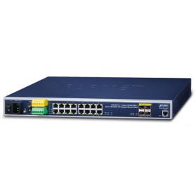 PLANET IGS-5225-16T4S switch di rete Gestito L2+ Gigabit Ethernet (10/100/1000) 1U Blu (IGS-5225-16T4S)
